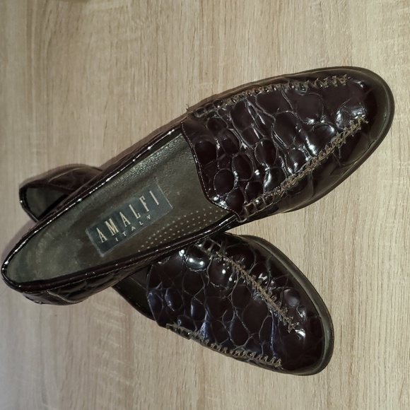 Amalie Italian Leather loafers women's 9.5. - Picture 2 of 4